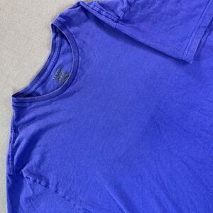 Polo Ralph Lauren Shirt Mens XL Blue Classic Crew Neck Yellow Pony Cotton Tee